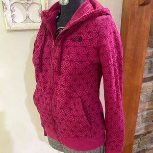 The North Face Reversible Full-Zip Heavy Sweatshirt Hoodie Jacket Sz Small